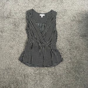 Chelsea28 wrap/peplum tank